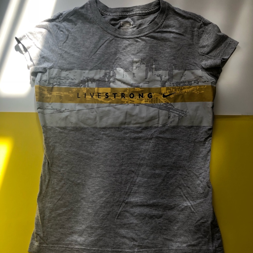 Grey Nike shirt